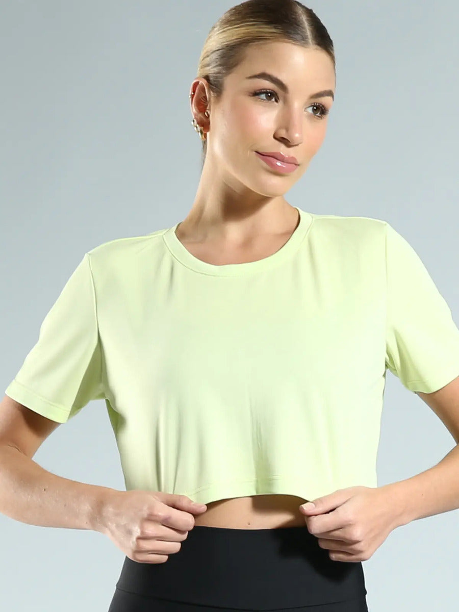 Cropped Feminino Dry Fit Academia