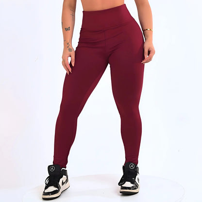 Calça Legging Leg Zero Transparência Cintura Alta Academia