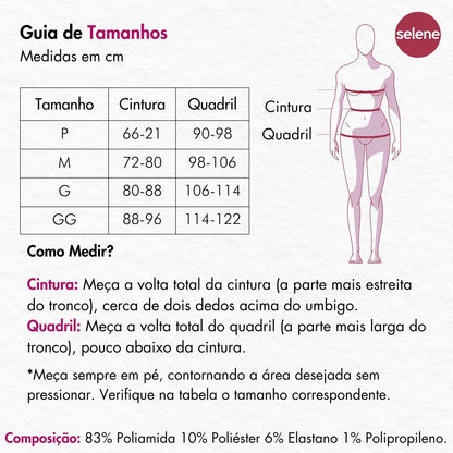 Calça Legging Fitness Academia Selene Levanta Bumbum