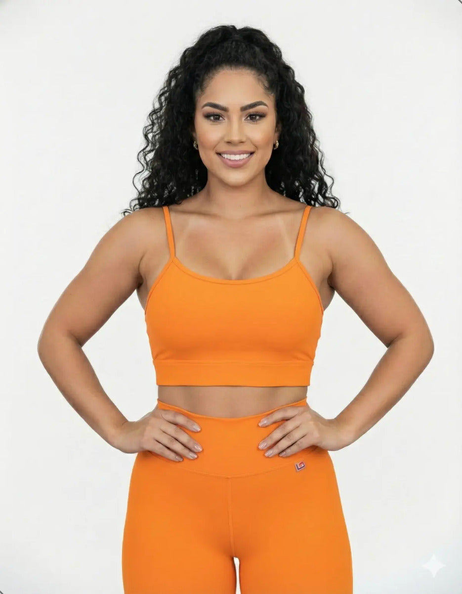 Kit-2 Top Alcinha Fina Academia Fitness C/ Bojo Suplex Power