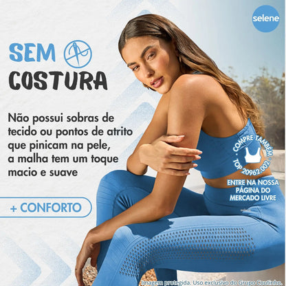 Legging Fitness de Treino Zero Transparência Selene