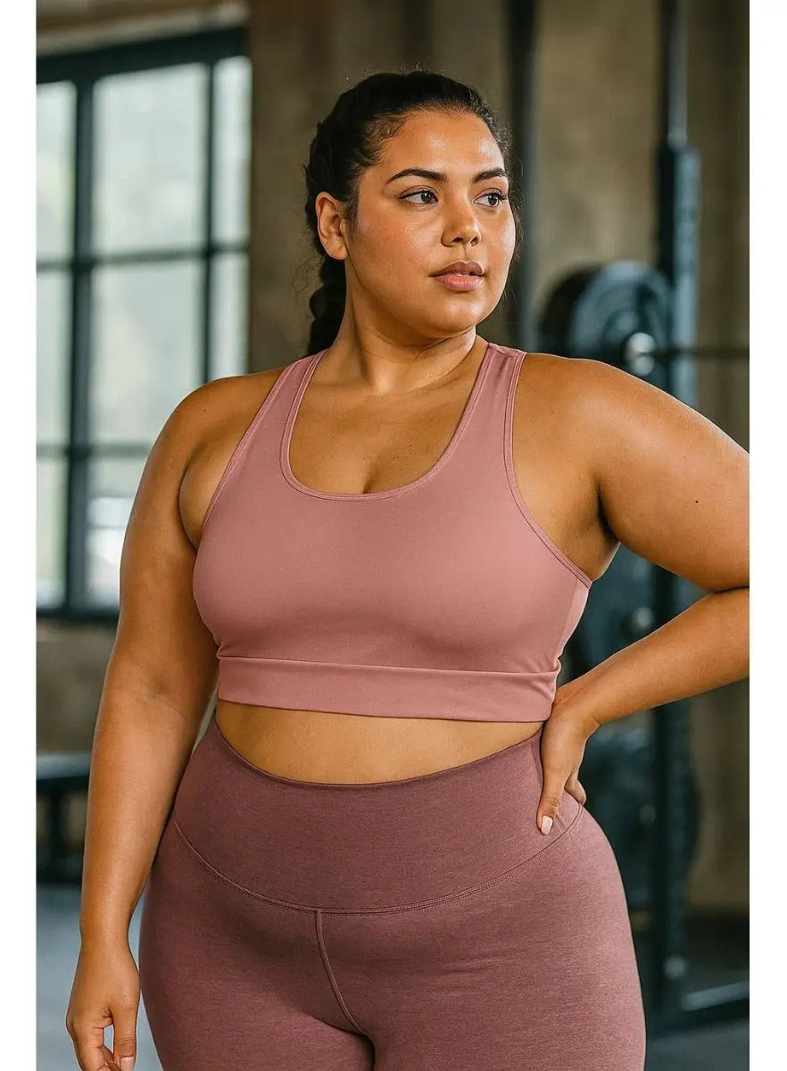 Kit 4 Top Feminino Plus Size Academia Fitness Treino Suplex