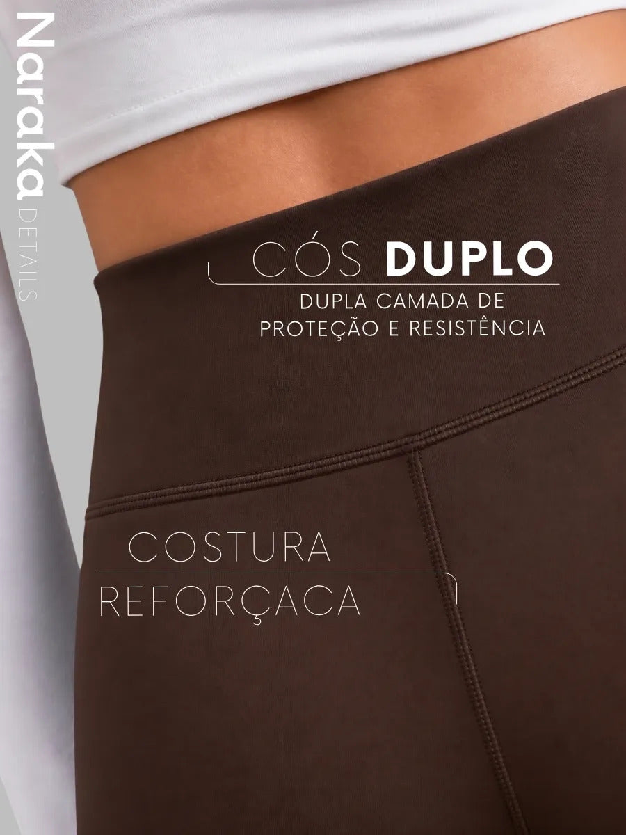 Calça Legging Flanelada Grossa Zero Transparência Inverno
