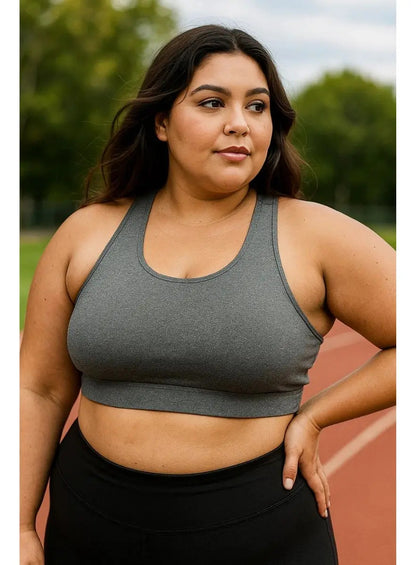 Kit 4 Top Feminino Plus Size Academia Fitness Treino Suplex