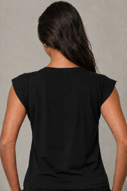 Blusa Feminina Muscle Tee Viscolycra Clássica Casual Chic