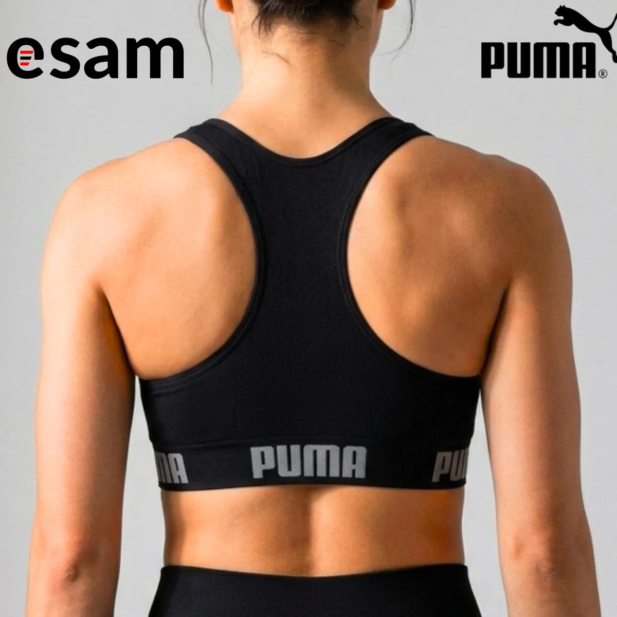 Top Puma Academia Fitness Original Nadador Alta Sustentação