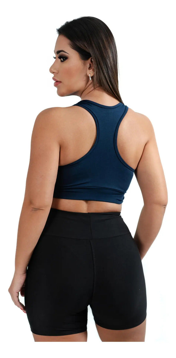 Kit 2 Top Nadador Academia Fitness ,liso C/bojo Para Malhar