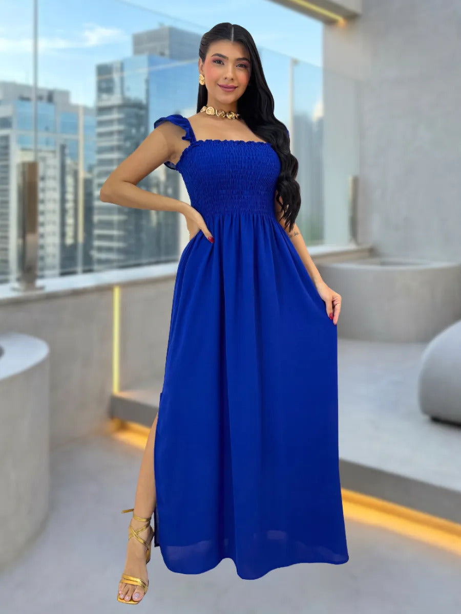 Loose-fitting Casual Long Dress Strappy Summer Party Evangelical