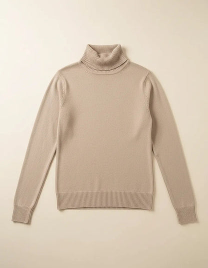 Blusa Cacharrel Feminina Lã Trico Tricot Gola Alta Atacado