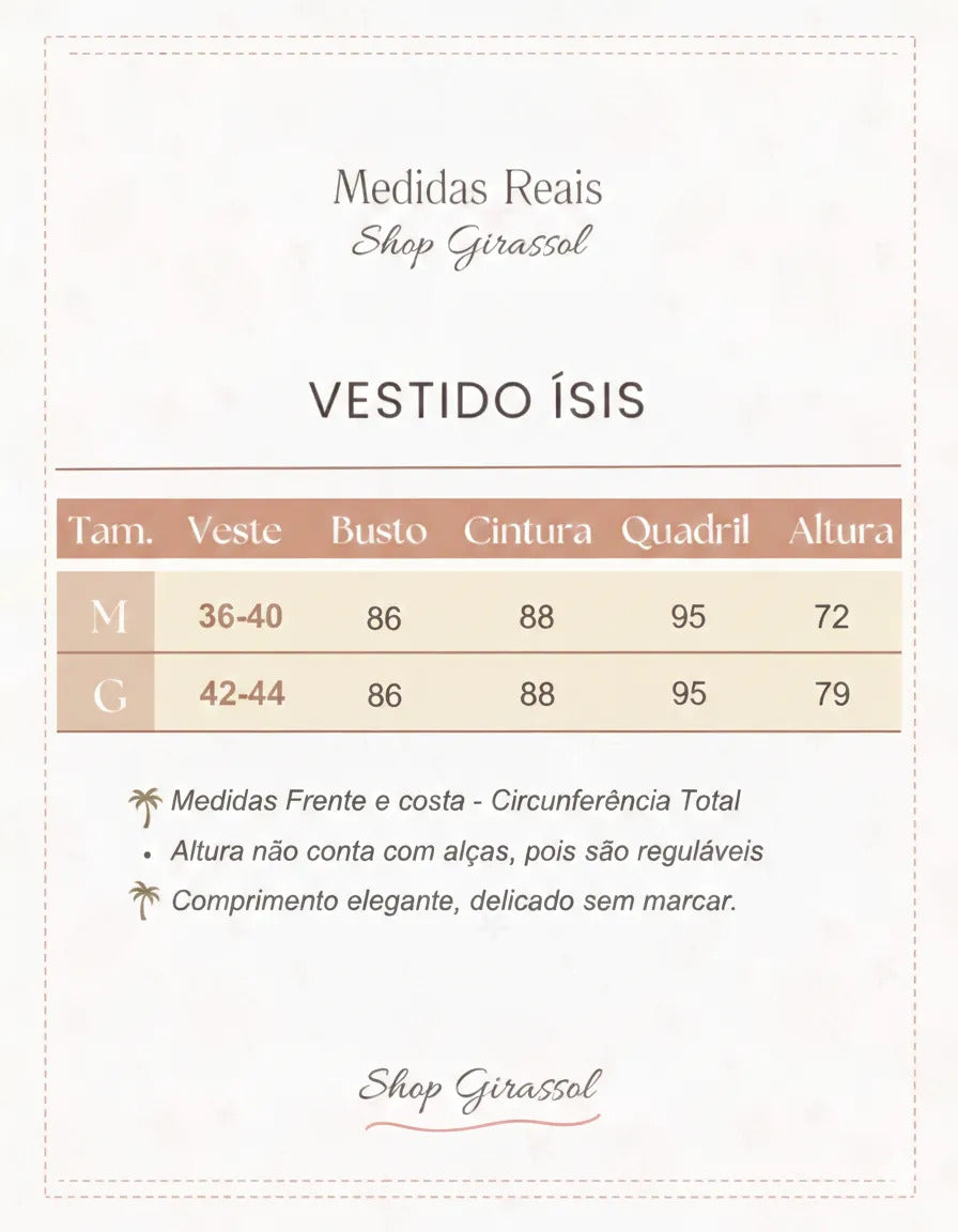 Vestido Feminino Ísis Leve Fluido Casual Elegante Duna para o Verão