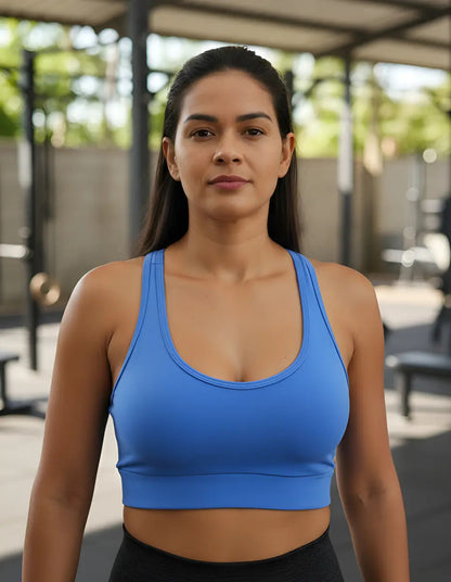 Top Cropped K2b Nadador Sem Bojo Poliamida Com Elastano