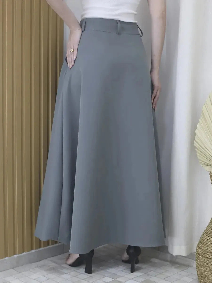 Saia Longa Social Alfaiataria Moda Feminina Evangelica Prime