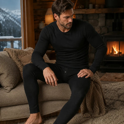 Calça Térmica Flanelada Segunda Pele Inverno Masculino Frio