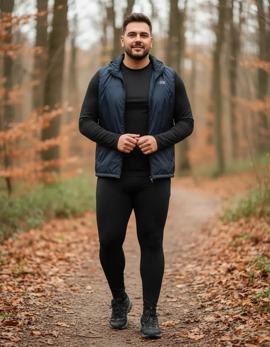 Calça Legging Moda Plus Size Masculina Peluciada Quentinha