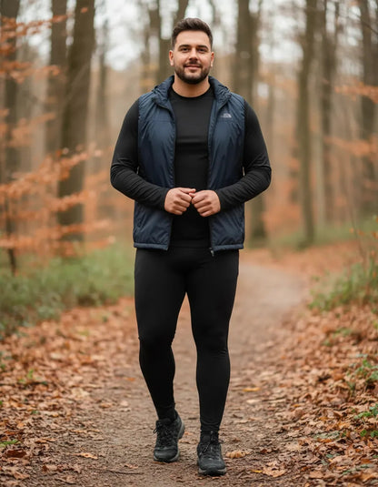 Calça Legging Moda Plus Size Masculina Peluciada Quentinha