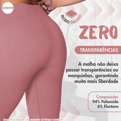 Legging Fitness de Treino Zero Transparência Selene