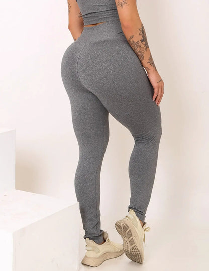 Calça Legging Fitness Zero Transparência Cintura Alta Koenig