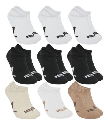 Kit 9 Pares Meias Invisível Puma Sapatilha Soquete Original