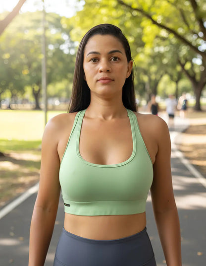 Top Cropped K2b Nadador Sem Bojo Poliamida Com Elastano
