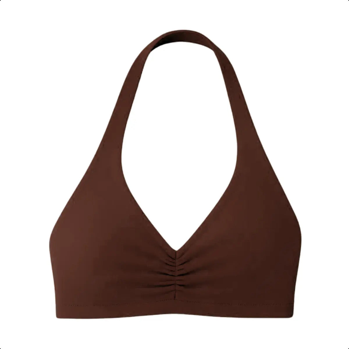Top Halter Fitness Frente Unica Suplex Bojo Removìvel Yoga