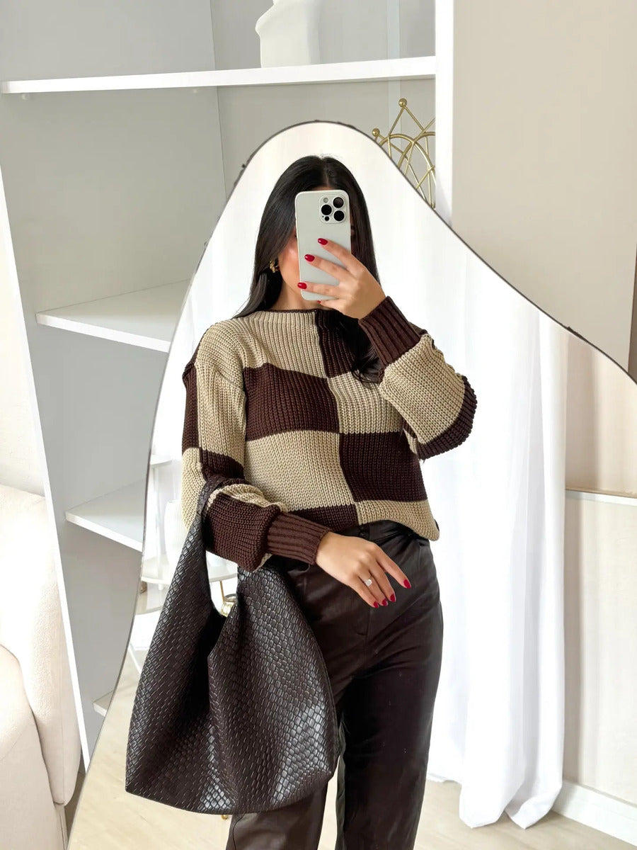 Blusa Feminina Suéter Trico Tricot Inverno