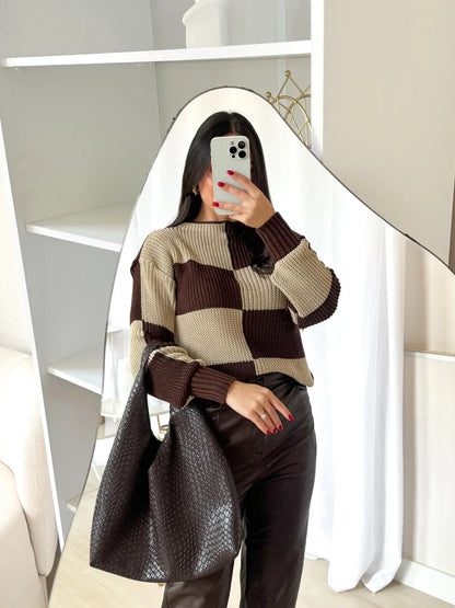 Blusa Feminina Suéter Trico Tricot Inverno