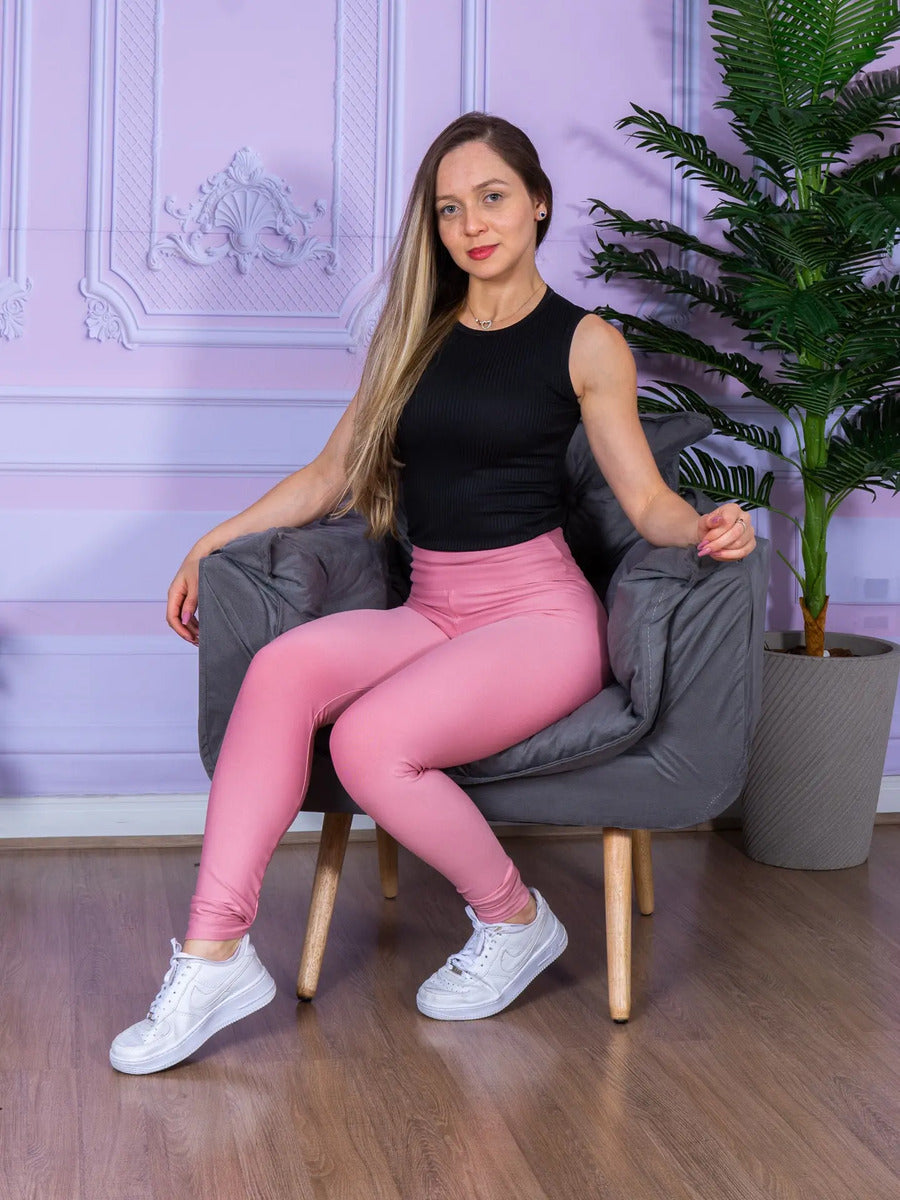 Calça De Academia Legging Feminina Suplex Promoção Envio 24h
