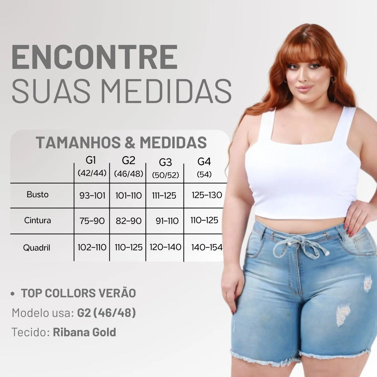 Top Plus Size Alça Larga Reforçado Feminino Modelador G4