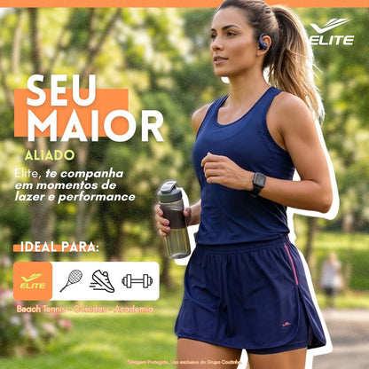 Short Feminino Academia Saia Fitness Corrida Poliamida Elite