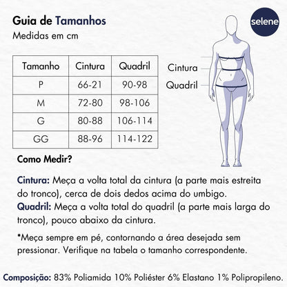Calça Legging Fitness Academia Selene Levanta Bumbum