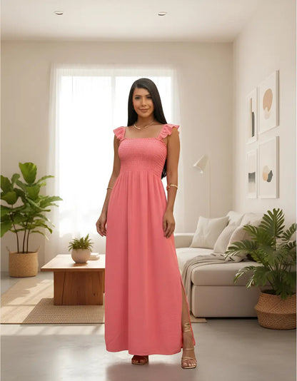 Loose-fitting Casual Long Dress Strappy Summer Party Evangelical