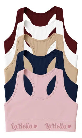 Kit 05 Top Nadador De Algodão Cotton Esporte