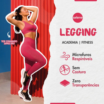 Legging Fitness de Treino Zero Transparência Selene