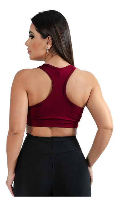 Kit 2 Top Nadador Academia Fitness ,liso C/bojo Para Malhar
