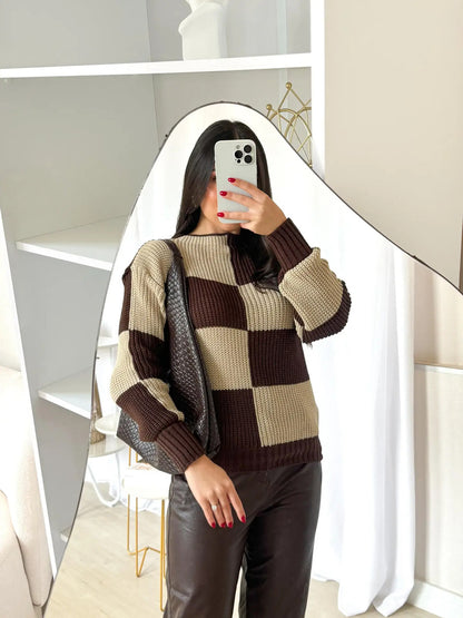 Blusa Feminina Suéter Trico Tricot Inverno