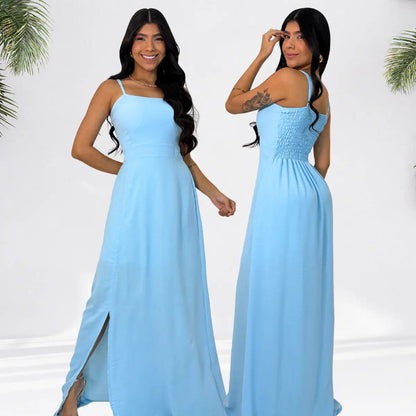 Vestido Longo Social para Madrinha Elegante Casamento