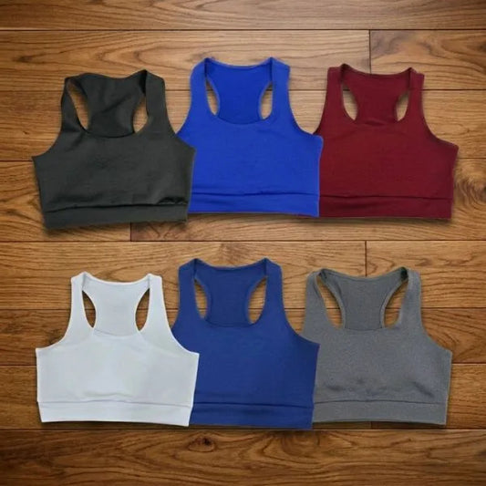 Kit 4 Top Feminino Plus Size Academia Fitness Treino Suplex