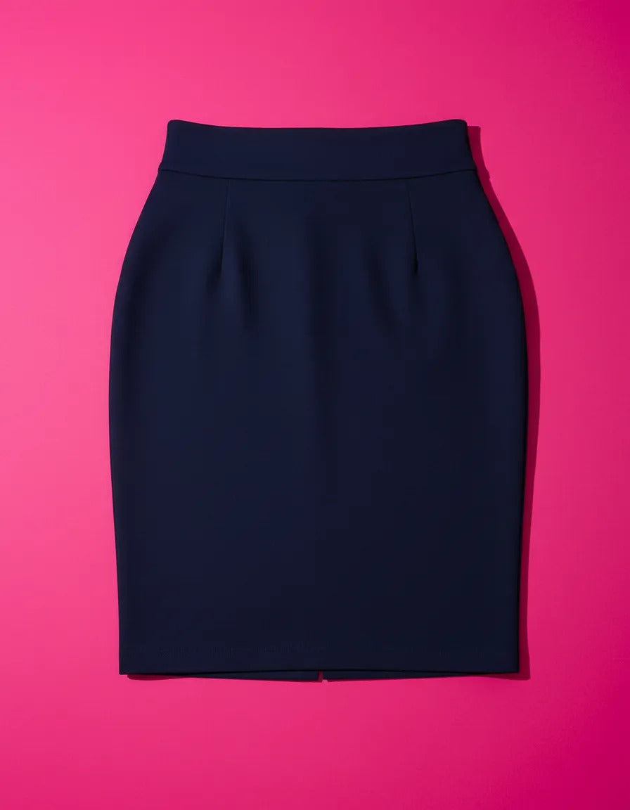 Saia Midi Femenina Social Evangélica Com Lycra Oferta Hoje