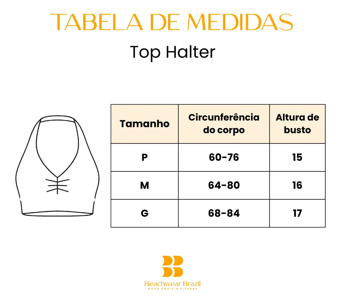 Top Halter Fitness Frente Unica Suplex Bojo Removìvel Yoga