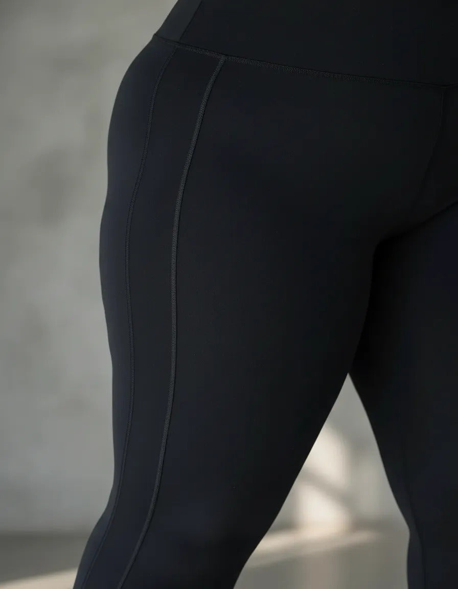 Calça Legging Plus Size Academia Suplex Costura Reforçada