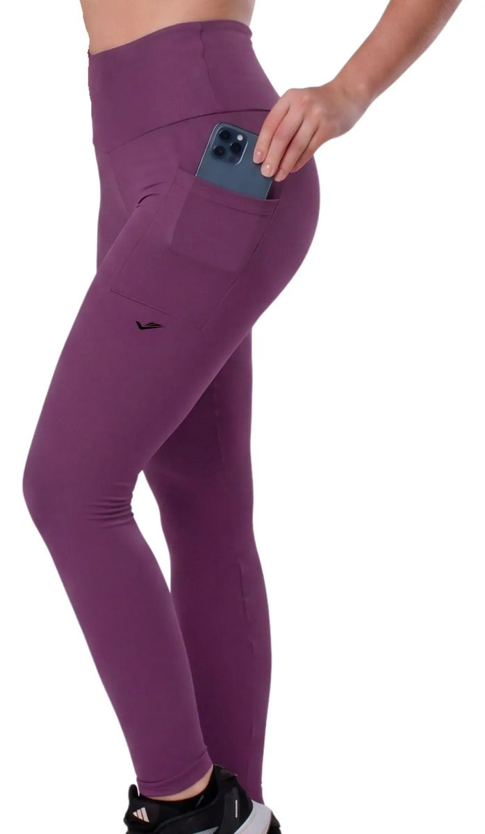 Legging Academia Fitness Com Bolso Zero Transparência Elite