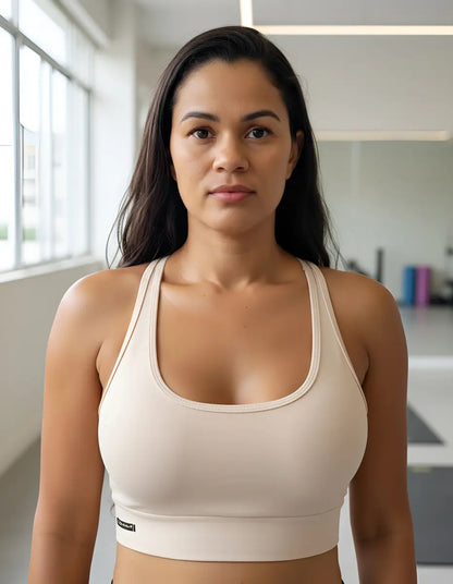 Top Cropped K2b Nadador Sem Bojo Poliamida Com Elastano