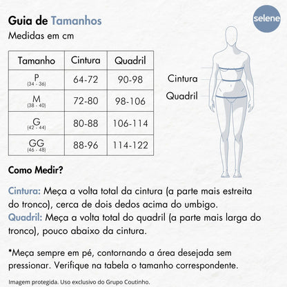 Legging Fitness de Treino Zero Transparência Selene