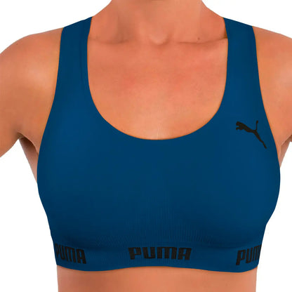Top Puma Original Feminino Alta Sustentação Academia Fitness