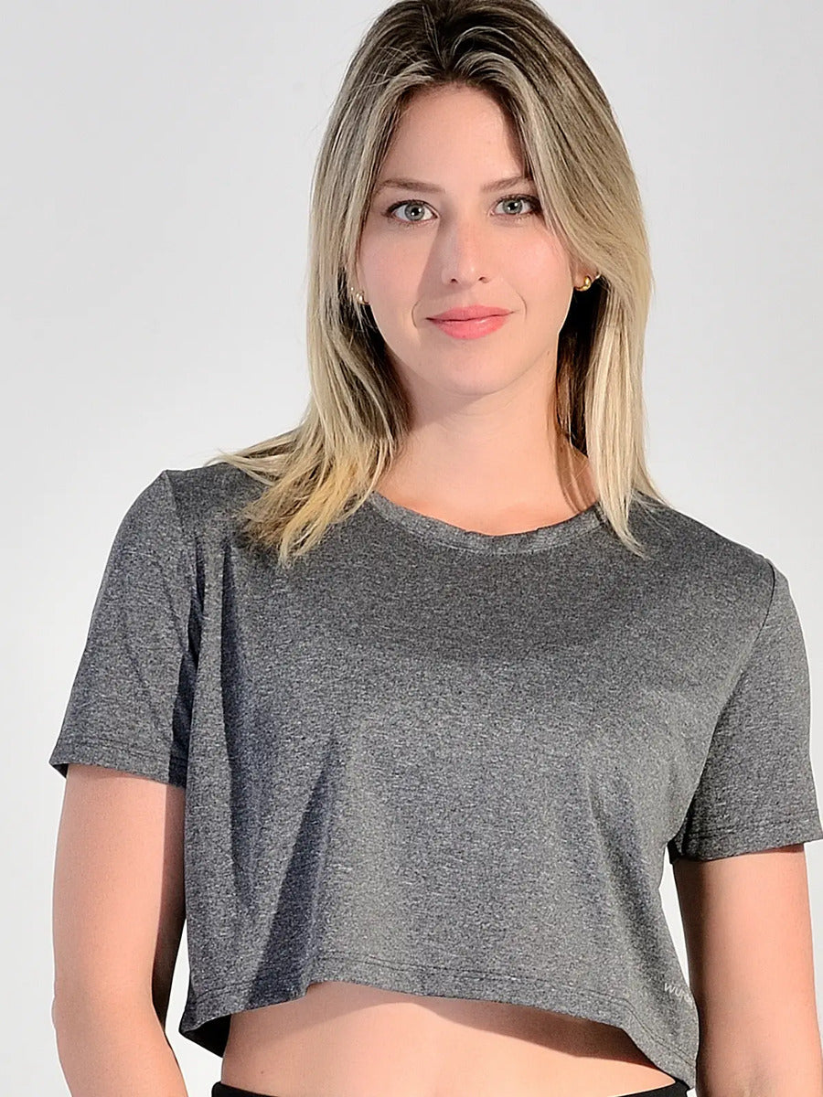 Cropped Feminino Dry Fit Academia