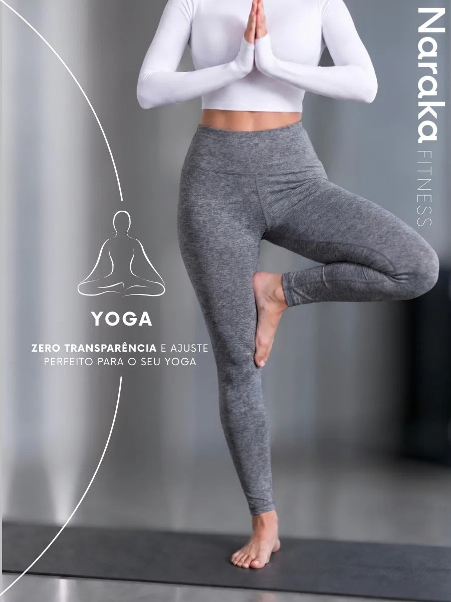 Calça Legging Flanelada Grossa Zero Transparência Inverno