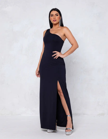 Vestido midi poli