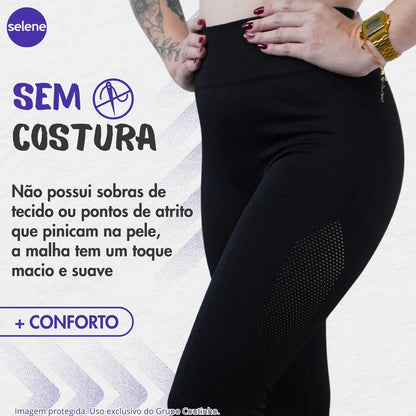 Legging Fitness de Treino Zero Transparência Selene