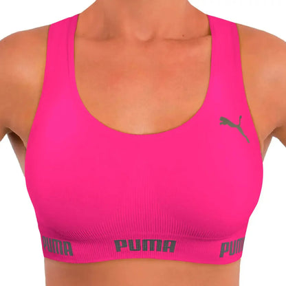 Top Puma Original Feminino Alta Sustentação Academia Fitness