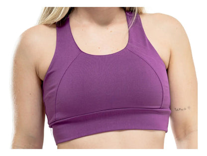Kit 3 Croppeds Academia Ginástica Fitness Top Nadador Yoga